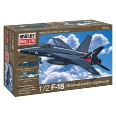 Kit plastic m/c f-18 usn ceenteninal1/72