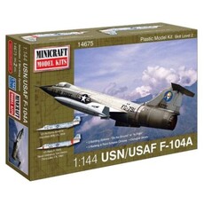 Kit plastic m/craft f-104a usaf 1/144