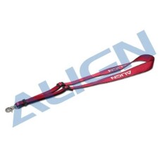 Align radio strap cherry red