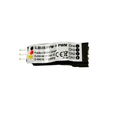 Sbus-pwm converter ch1-4 por