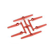 Servo arm dub set 25ts plastic hitec 1mm