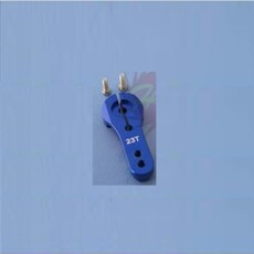 Servo arms hao 23t (jr) alum (blue) sls