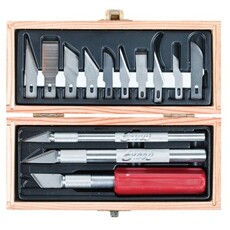 Knife hobby set ex (wooden box)