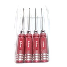 Ace hex drivers metric (1.5 2 2.5 3) red