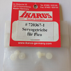 Ikarus servo gear set for pico