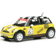 Scalextric mini cooper (yellow)