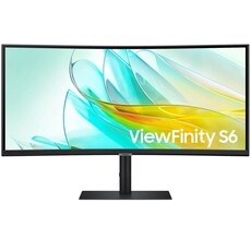 Samsung ViewFinity S6 S65UC 34" UWQHD Curved Monitor (LS34C652UAUXEN)