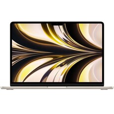 Apple MacBook Air 13″ Notebook PC – Apple M2 Chip / 13.6″ WQXGA / 16GB RAM / 256GB SSD / macOS / Starlight (MC7W4ZE/A)