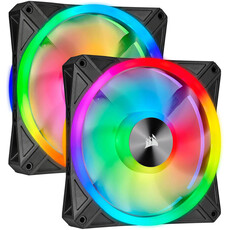 Corsair iCUE QL140 RGB 140mm PWM Dual Fan Kit (CO-9050100-WW)