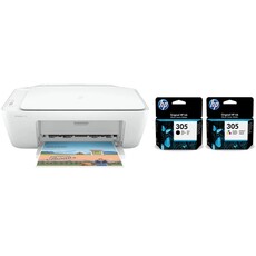 HP DeskJet 2320 All-in-One Printer + Free Genuine HP 305 Black&Tri-Colour Ink Cartridges