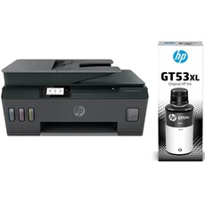 HP Smart Tank 530 Wireless All-in-One Printer + Free Genuine HP GT53XL 135ml Black Ink Bottle