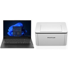 Lenovo V15 G4 AMN Notebook PC + Free Pantum BP2305W Mono Laser Printer