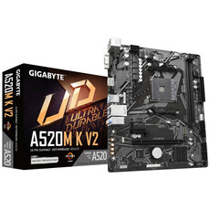 Gigabyte A520M K V2 AM4 Micro ATX Motherboard (GA-A520M-K-V2)