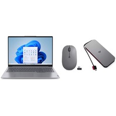 Lenovo ThinkBook 16 G7 IML Notebook PC + Lenovo Go USB-C Wireless Mouse&Lenovo 10000 mAh Go Wireless Mobile Power Bank Combo