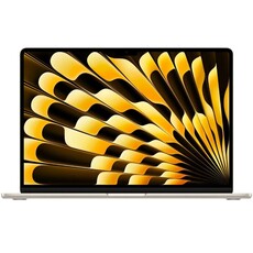 Apple MacBook Air 15-inch Notebook PC – Apple M4 Chip / 15-inch Liquid Retina / 16GB RAM / 512GB SSD / Mac OS / Starlight (MW1K3ZE/A)