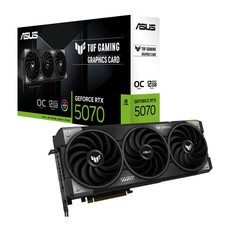 ASUS TUF Gaming GeForce RTX 5070 12GB GDDR7 OC Edition Graphics Card (90YV0LZ0-M0NA00)