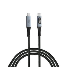 Verbatim Sync&Charge 100W Power Display Cable - Black (31848)