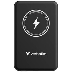 Verbatim Charge 'n' Go 5000mAh Magnetic Wireless Charging Powerbank - Black (32240)