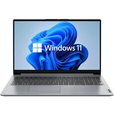 Lenovo IdeaPad 1 15IAU7 Notebook PC – Core i3-1215U / 15.6″ FHD / 8GB RAM / 512GB SSD / Win 11 Home / Cloud Grey (82QD00K3SA)