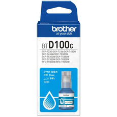 Genuine Brother BTD100C Cyan Ink Bottle