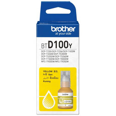 Genuine Brother BTD100Y Yellow Ink Bottle