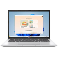 ASUS Vivobook 14 X1407 Notebook PC - Core Ultra 5 225H / 14" WUXGA / 16GB RAM / 512GB SSD / Win 11 Home / Cool Silver (X1407CA-U516512S0W)