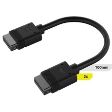 Corsair iCUE LINK Cable 2 x 100mm with Straight Connectors (CL-9011121-WW)