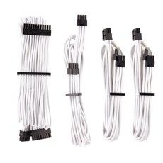 Corsair Premium Individually Sleeved PSU Cables Starter Kit Type 4 Gen 4 – White (CP-8920217)