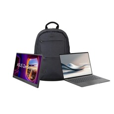 ASUS Zenbook A14 UX3407QA Notebook PC + ASUS ZenScreen MB169CK + Port Designs Sydney Backpack Bundle