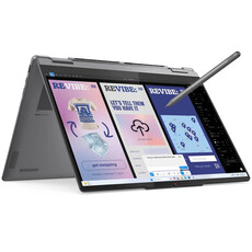 Lenovo Yoga 7i 2-in-1 14ILL10 Notebook PC - Core Ultra 7 256V / 14" WUXGA Touch / 16GB RAM / 1TB SSD / Win 11 Pro / Luna Grey (83JQ005KSA)
