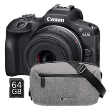 Canon EOS R100 Mirrorless Camera Travel Kit (6052C095AA)