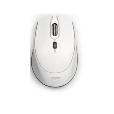 Port Connect Silent 2.4GHz Wireless Mouse - White (900714)
