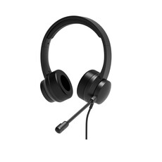 Port Connect USB Comfortable Stereo Office Headset with Microphone (901605)