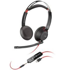 Poly Blackwire C3220 Stereo USB-C Headset + Carry Case (80S07AA)