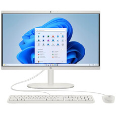 HP 22-dg0001ni All-in-One Desktop - Core i3-N300 / 21.5" FHD / 8GB RAM / 512GB SSD / Win 11 Home / Cashmere White (B2AW2EA)