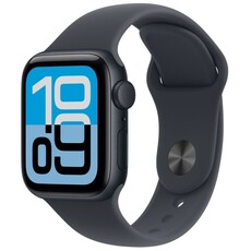 Apple Watch SE 3 GPS 44mm Midnight Aluminium Case with Midnight Sport Band - S/M (MEHN4AF/A)