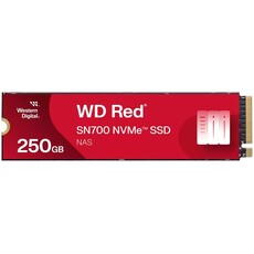 WD Red SN700 250GB M.2 2280 PCIe Gen3 x4 NVMe Solid State Drive (WDS250G1R0C)