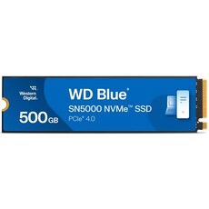WD Blue SN5000 500GB M.2 2280 PCIe Gen4 x4 NVMe Solid State Drive (WDS500G4B0E)
