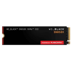 WD BLACK SN850X 4TB M.2 2280 PCIe Gen4 x4 NVMe Solid State Drive (WDS400T2X0E)