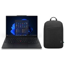Lenovo ThinkPad E14 Gen 7 Notebook PC (21U2000QZA) + Lenovo B210 16″ Laptop Backpack – Black (4X41Q27245)