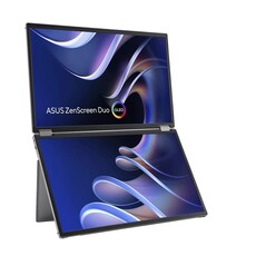 ASUS ZenScreen Duo OLED MQ149CD 14-inch Full HD 360 Degree Foldable Portable Monitor (90LM0AKV-B01N70)