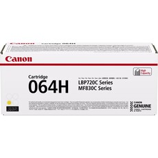 Canon 064H High Capacity Yellow Toner Cartridge (4932C001AA)