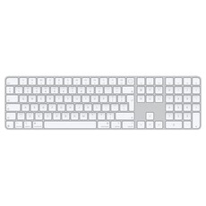 Apple Magic Keyboard with Touch ID and Numeric Keypad - White Keys (MXK73Z/A)