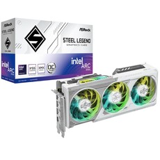 ASRock Intel Arc B580 Steel Legend OC 12GB GDDR6 192-BIT Graphics Card (90-GA5CZZ-00UANF)