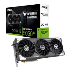 ASUS TUF Gaming GeForce RTX 5060 Ti 16GB GDDR7 OC Edition Graphics Card (90YV0MG0-M0NA00)
