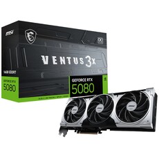 MSI GeForce RTX 5080 16GB VENTUS 3X OC PLUS Graphics Card (G5080-16V3CP)