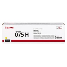 Canon 075H High Yield Yellow Toner Cartridge (6366C002AA)
