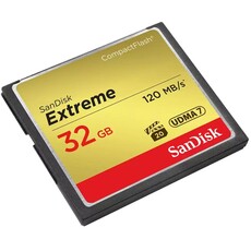 Sandisk Extreme 32GB CompactFlash Memory Card (SDCFXSB-032G-G46)