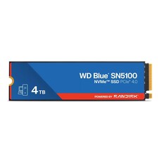 WD Blue SN5100 4TB M.2 2280 PCIe Gen 4.0 NVMe Solid State Drive (WDS400T5B0E)