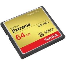 Sandisk Extreme 64GB CompactFlash Memory Card (SDCFXSB-064G-G46)